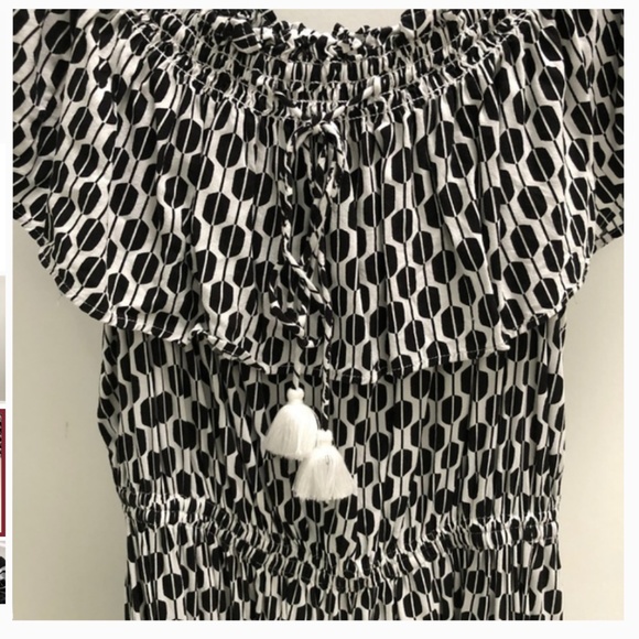 kate spade broome street arrow stripe rayon dress size xs nwot - Picture 5 of 8